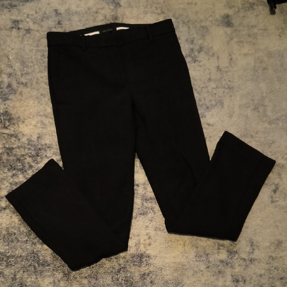 Ann Taylor Elegant Black Straight Leg Pants